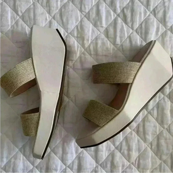 Cecelia NY Bailey Wedge Platform Slide Sandal NWT Size 7 - Picture 4 of 7